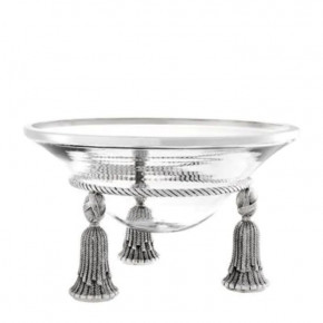 Bowl Tassel Antique Silver Plated