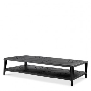Bell Rive Rectangular Black Outdoor Coffee Table