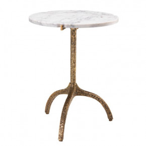 Side Table Cortina Vintage Brass Finish