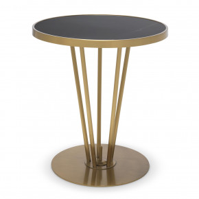 Horatio Brushed Brass Side Table