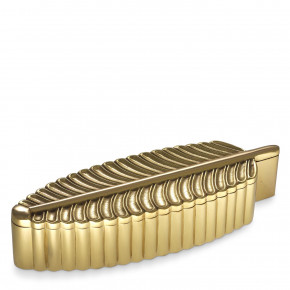 La Plume Polished Brass Box