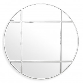 Beaumont Nickel Round Mirror