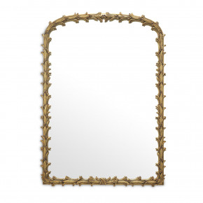 Guinevere Small Antique Gold Rectangular Mirror