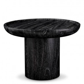 Side Table Rouault Charcoal Grey Veneer