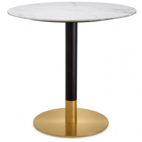 Dining Table Trevor White Marble Look Top