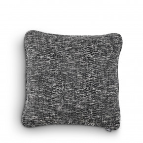 Cambon Square Small Black Decorative Pillow
