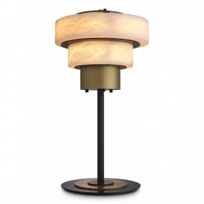 Zereno Antique Brass Table Lamp