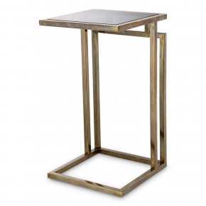 Marcus Vintage Brass Side Table
