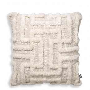 Amphion Small Ivory Decorative Pillow