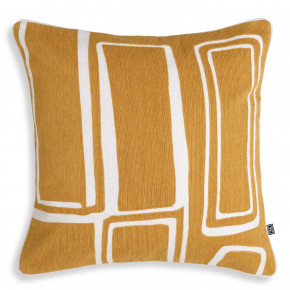 Ribeira Gold White Decorative Pillow