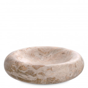 Lizz Large Brown Marble Bowl