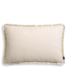 Kauai Rectangular Cream Decorative Pillow
