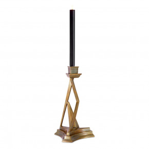 Fiesole Vintage Brass Finish Candle Holder