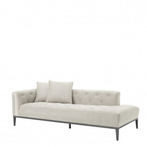Lounge Sofa Cesare Left Pebble Grey