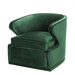 Swivel Chair Dorset Roche Green Velvet