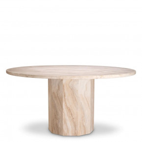 Florence Travertine Dining Table