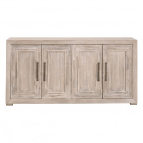 Hunter Media Sideboard Natural Gray Acacia