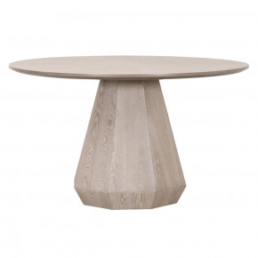 Coulter 54" Round Dining Table Natural Gray Ash
