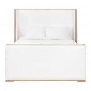 Tailor Shelter Standard King Bed LiveSmart Peyton-Pearl, Natural Gray Oak