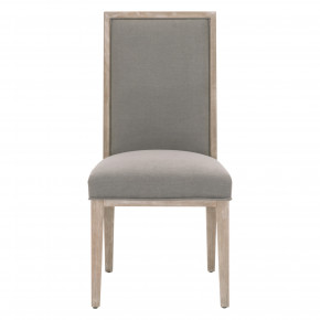 Martin Dining Chair, Set of 2 LiveSmart Peyton-Slate, Natural Gray