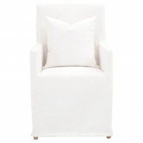 Shelter Slipcover Arm Chair LiveSmart Peyton-Pearl, Natural Gray Birch