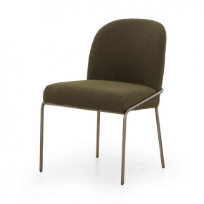 Astrud Dining Chair Fiqa Boucle Olive