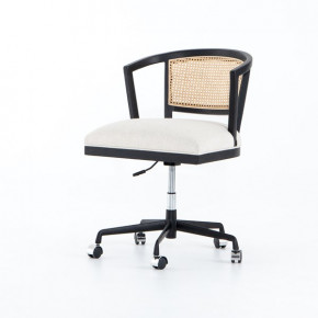 Alexa Desk Chair Brushed Ebony