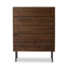 Carlisle 5 Drawer Dresser Russet Oak