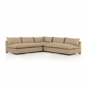 Grant 3 Pc Sectional Heron Sand