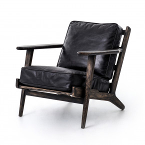 Brooks Lounge Chair Rialto Ebony