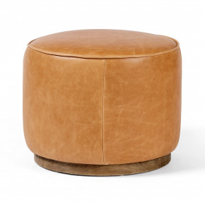 Sinclair Round Ottoman Palermo Butterscotch