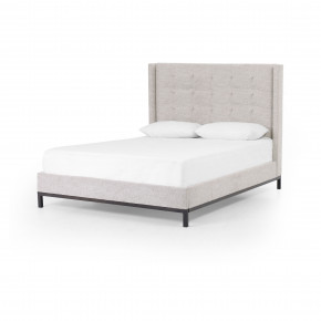 Newhall Bed 55" High Plushtone Linen