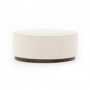 Sinclair Large Round Ottoman Knoll Natural