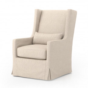 Swivel Wing Chair Jette Linen