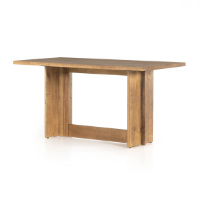 Erie Bar Table Dark Smoked Oak Counter