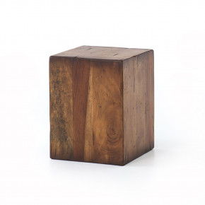 Duncan End Table Reclaimed Fruitwood