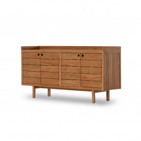 Lula Outdoor Sideboard Natural Teak Fsc