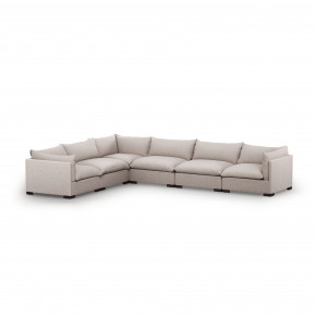 Westwood 6 Pieces Sectional Bayside Pebble
