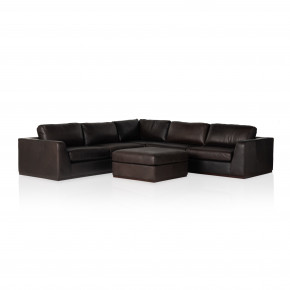 Colt 3pc Sectional with Ottoman Heirloom Cigar