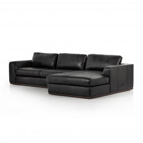Colt 2Pc Sectional Right Arm Facing Chaise Heirloom Black