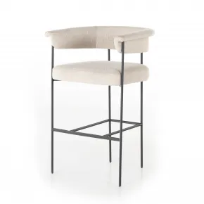 Carrie Light Camel Bar Stool