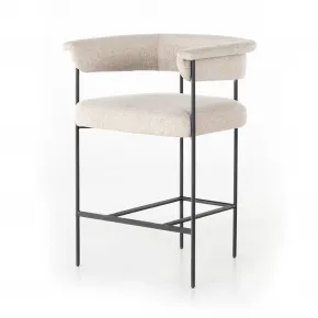 Carrie Light Camel Counter Stool