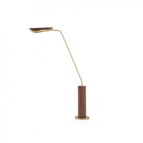 Astrid Floor Lamp Dark Brown Elek