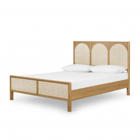 Allegra Bed Natural Cane Queen