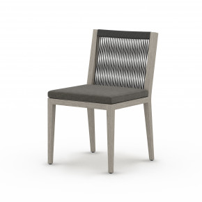 Sherwood Outdoor Dining Chair Grey/Charcoal