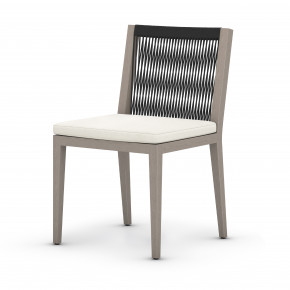 Sherwood Outdoor Dining Chair Grey/Ivory