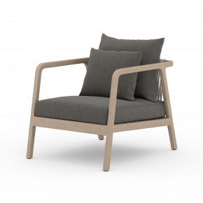 Numa Outdoor Chair Washed Brown/Charcoal