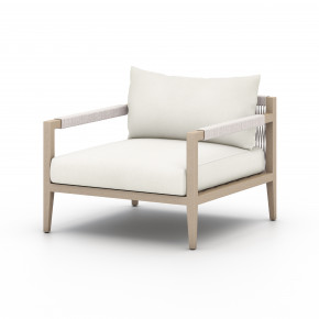 Sherwood Outdoor Chair Washed Brown/Natural Ivory