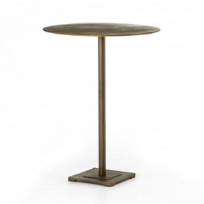 Fannin Bar and Counter Table Acid Aged Brass