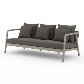 Numa Outdoor Sofa 81" Grey/Charcoal